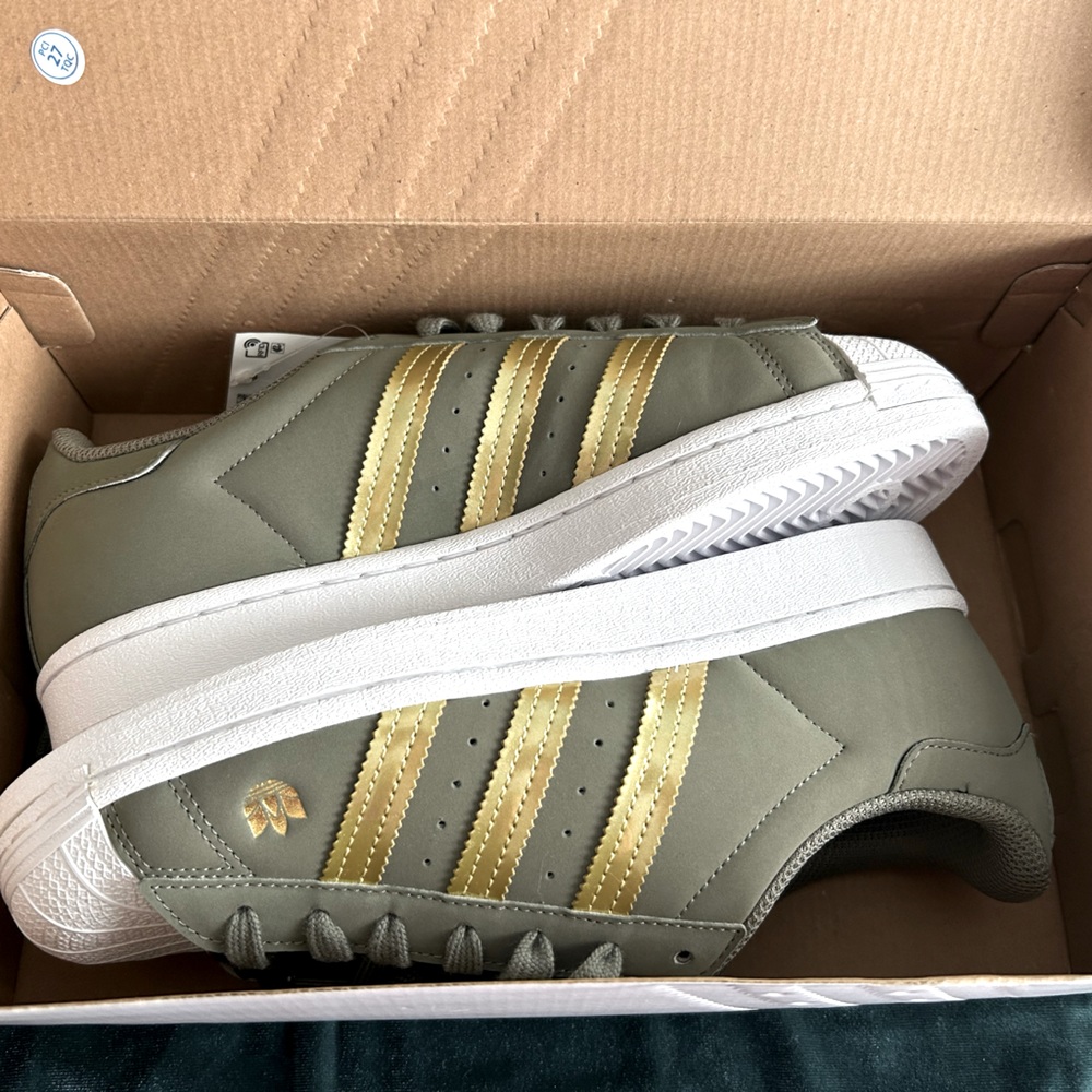 Adidas Superstar Legacy green/ gold metallic/ cloud white